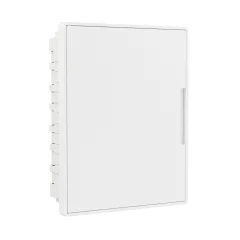 Щиток 24 мод встраиваемый FRAME, белый, с белой дверцей, с 4 шинами PEN(2шт на 8 отв. и 2шт на 6 отв