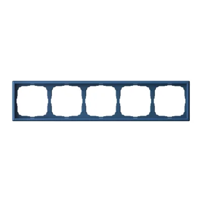 ARTGALLERY 5-постовая РАМКА, универсальная, АКВАМАРИН Systeme Electric GAL001105 фото 1