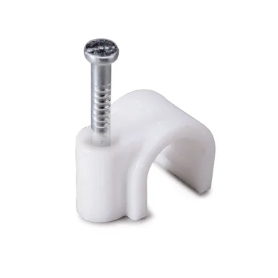 Скоба пластиковая СПК 7 (50шт) Fortisflex 50025 фото 1