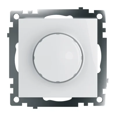 Выключатель электрический диммирующий (механизм), серия Катрин, GLS10-7106-01, белый STEKKER 39307 фото 1