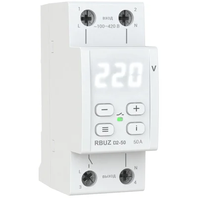 Реле напряжения D2-50 Welrok 4660251140052 фото 1