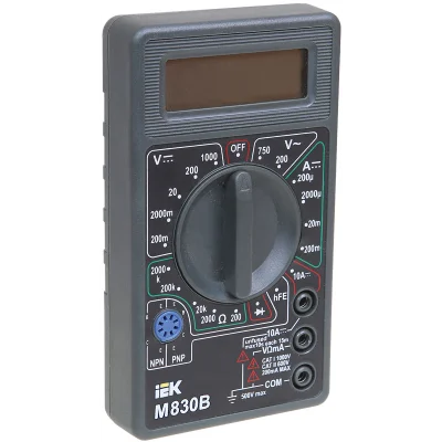 Мультиметр цифровой Universal M830B IEK TMD-2B-830 фото 1
