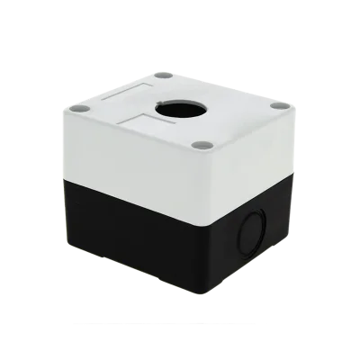 Корпус КП101 пластиковый 1 кнопка белый PROxima EKF cpb-101-w фото 1