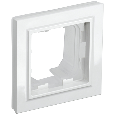 BRITE Рамка 1-мест. IP44 РУ-1-БрБ-44 бел. IEK BR-M12-44-K01 фото 1