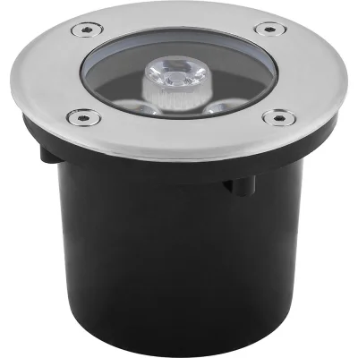 Светильник тротуарный, 3LED, 6400К, 3W, 100*H80mm, внутренний диаметр: 70mm, IP 67, SP4111 320 Feron фото 1