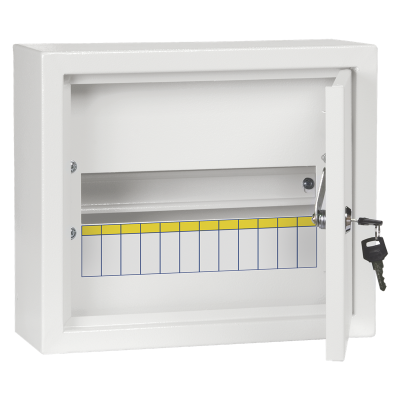 TITAN 3 Корпус метал. ЩРн-12 (265х310х120) IP31 белый IEK MKM13-N-12-31-Z фото 1