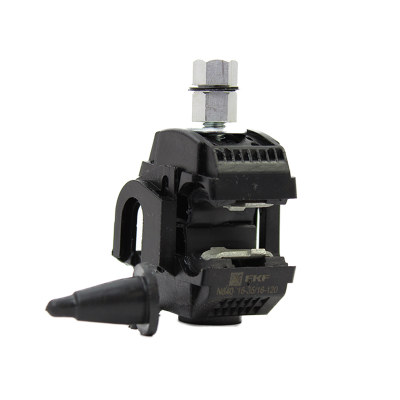 Зажим прокалывающий ответвительный 16-120 мм2 / 6-35 мм2 (голый провод / СИП) EKF n-640 фото 1