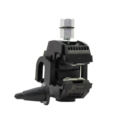 Зажим прокалывающий ответвительный 16-120 мм2 / 6-35 мм2 (голый провод / СИП) EKF n-640 фото 1