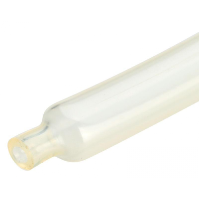 Трубка термоусадочная клеевая ТТК(3:1)-4.8/1.6 прозр КВТ 59682 фото 1