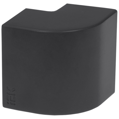 ELECOR Угол внешний КМН 25х16 черный (4шт/компл) IEK EL-KK10D-N-025-016-K02 фото 1