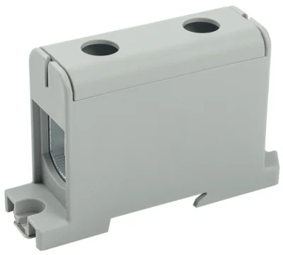 Клемма вводная силовая КВС 35-150 кв.мм. серая IEK YZN12-150-K03 фото 1