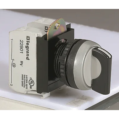 Переключатель - Osmoz - в сборе - 3 положения с фиксацией - чёрный Legrand 023731 фото 1