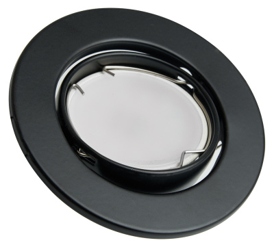 Светильник потолочный встраиваемый, DL11 MR16 50W G5.3 чёрный матовый Feron 48466 фото 1