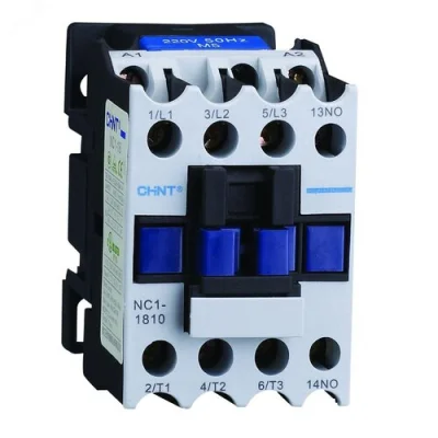 Контактор NC1-1810 18А 24В/АС3 1НО 50Гц (R) CHINT 221551 фото 1