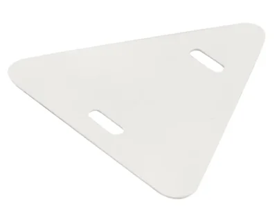 Бирка кабельная маркировочная У-136 (100шт.) треугольник PROxima EKF mt-136-t фото 1