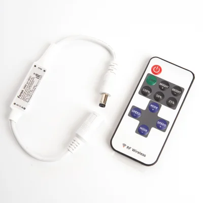 Контроллер для одноцветной светодиодной ленты с П/У белый, 12-24V, LD65 FERON Feron 48031 фото 1