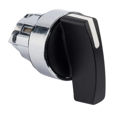 Исполнительный механизм переключателя ХB4 на 3 положения с фиксацией, без подсветки с длинной ручкой фото 1