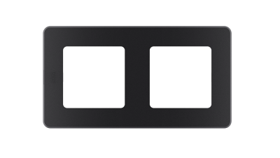 Рамка - 2 поста - INSPIRIA - антрацит Legrand 673943 фото 1