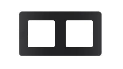 Рамка - 2 поста - INSPIRIA - антрацит Legrand 673943 фото 1