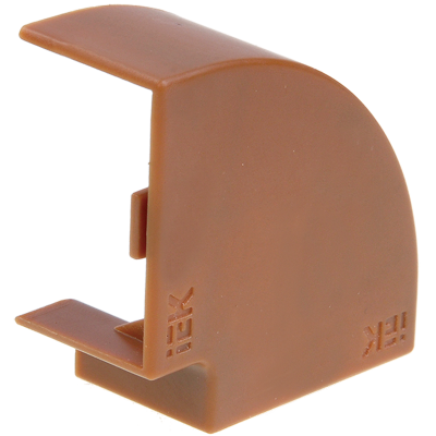 ELECOR Поворот 90град КМП 25х16 дуб (4шт/компл) IEK EL-KK10D-P-025-016-K11 фото 1