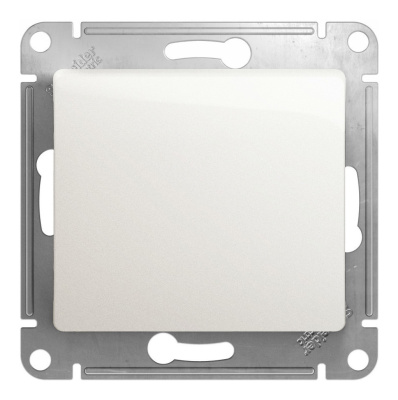 Glossa Перламутр Выключатель 1-клавишный сх.1, 10AX Systeme Electric GSL000611 фото 1