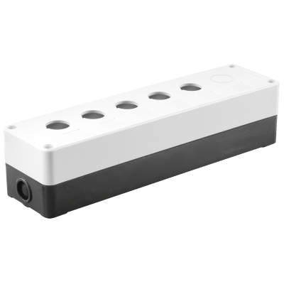 Корпус КП105(6) для кнопок 5(6)мест белый IEK BKP10-6-K01 фото 1