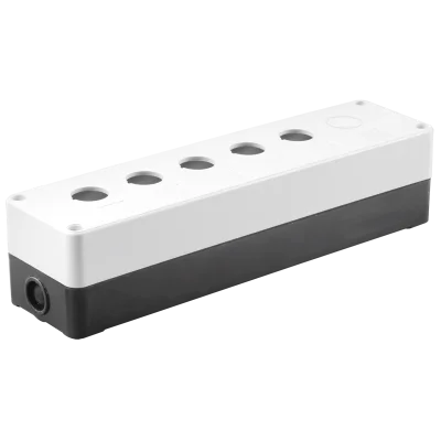 Корпус КП105(6) для кнопок 5(6)мест белый IEK BKP10-6-K01 фото 1