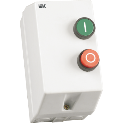 Контактор КМИ10960 9А в оболочке Ue=380В/АС3 IP54 IEK KKM16-009-380-00 фото 1