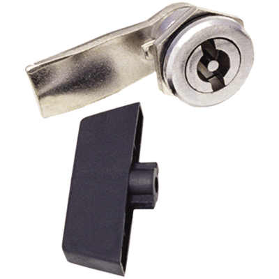 Замок-защелка для металлического бокса с пластмассовым ключом (22-17/46) IEK YZK20-00 фото 1