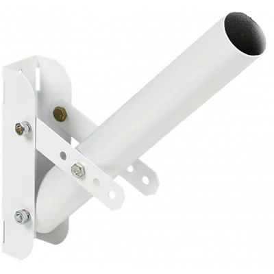 Кронштейн КР-2М D=48 L=350 монтаж. лента рег. угол белый IEK LDKU0D-CR-48-0350-23-K01 фото 1