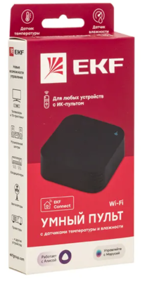 Умный пульт Connect с датчиками температуры и влажности EKF irr-ths фото 1