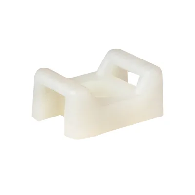 Площадка под хомуты (22x16) с монтажным отверстием М4 белая (100шт.) PROxima EKF pmo-22-16-w фото 1