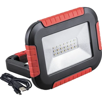 Аккумуляторный светодиодный прожектор-фонарь с зарядным устройством TL911, IP44 10W 6400K арти Feron фото 1