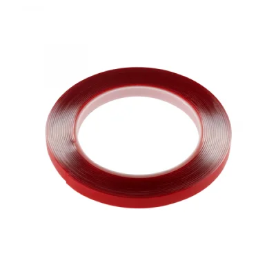 Скотч двухсторонний 5х12мм прозрачный на акриловой основе REXANT (1/1/224) Rexant 09-6512 фото 1