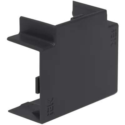 ELECOR Угол Т-образный КМТ 16х16 черный (4шт/компл) IEK EL-KK10D-T-016-016-K02 фото 1