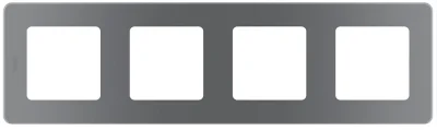Рамка 4 поста - Inspiria - дымчатый Legrand 673967 фото 1