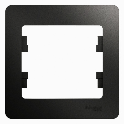 Glossa Антрацит Рамка 1-ая Systeme Electric GSL000701 фото 1