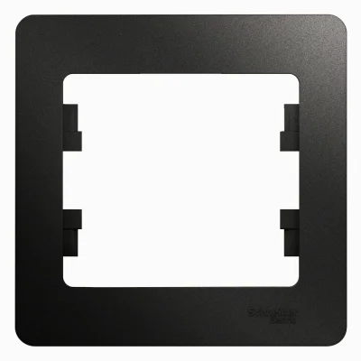 Glossa Антрацит Рамка 1-ая Systeme Electric GSL000701 фото 1