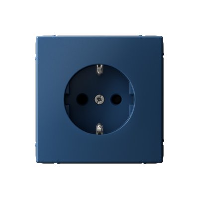 ARTGALLERY РОЗЕТКА с заземлением со шторками, 16А, механизм, АКВАМАРИН Systeme Electric GAL001145 фото 1