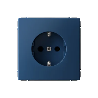 ARTGALLERY РОЗЕТКА с заземлением со шторками, 16А, механизм, АКВАМАРИН Systeme Electric GAL001145 фото 1