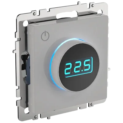 BRITE Термостат электронный с инд. ТС10-1-БрБ бел. IEK BR-RT11-K01 фото 1