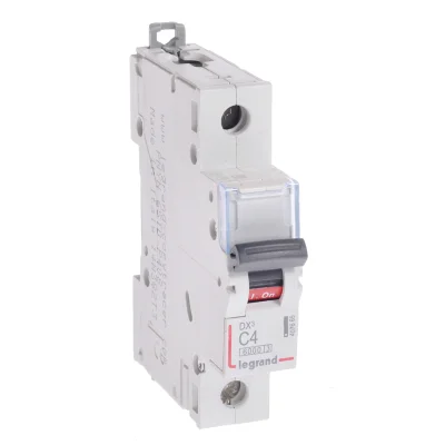 Авт выкл. DX 1П С4А 6000/10кА Legrand 407665 фото 1