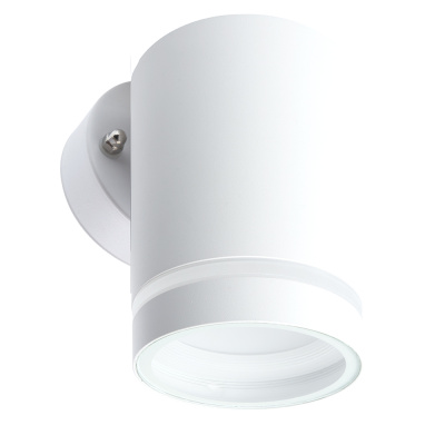 Светильник садово-парковый, 230V GX53, DH1001, белый (на стену) Feron 48315 фото 1