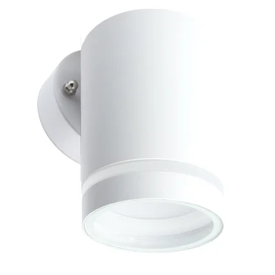 Светильник садово-парковый, 230V GX53, DH1001, белый (на стену) Feron 48315 фото 1