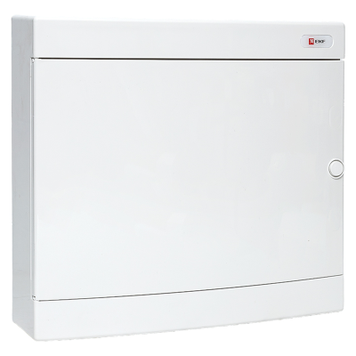 Щит распределительный навесной "Unix" белая дверь 2х18 модулей IP40 PROxima EKF ux-2x18-nw фото 1