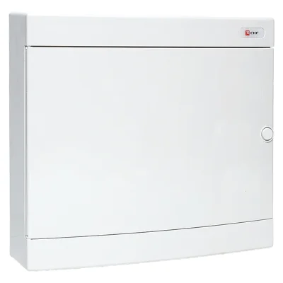Щит распределительный навесной "Unix" белая дверь 2х18 модулей IP40 PROxima EKF ux-2x18-nw фото 1