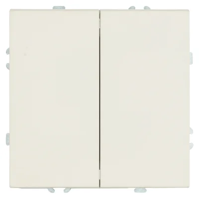 Переключатель перекрестный 2-клавишный (механизм), , 250В, 10А, серия Эмили, RSW10-5111-08, к STEKKE фото 1