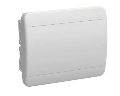 TEKFOR Корпус пластиковый ЩРВ-П-12 IP41 белая дверь IEK TF5-KP13-V-12-41-K01-K01 фото 1