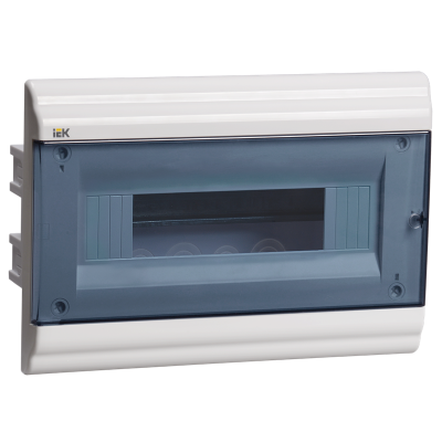 PRIME Корпус пластиковый ЩРВ-П-12 белый IP41 IEK MKP82-V-12-41-10 фото 1