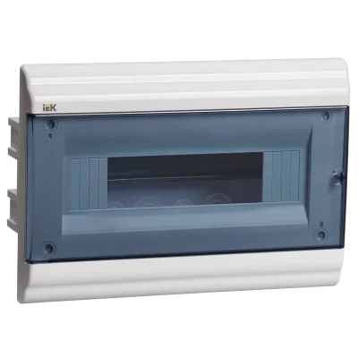 PRIME Корпус пластиковый ЩРВ-П-12 белый IP41 IEK MKP82-V-12-41-10 фото 1